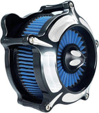 Motorcycle Air Filter Turbine Intake Cleaner Kit Cnc Cut Chrome - Image 4