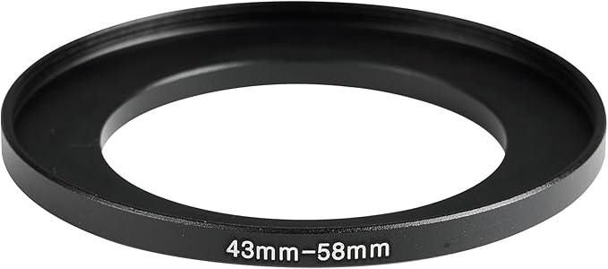 43-58mm Metal Step-Up Ring Adapter Compatible - Image 3