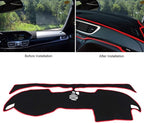 Car Dashboard Cover Anti Dash Mat Pad, Premium Polyester Sun Shade Protector - Image 7