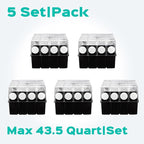 5 Set Monotub with Filter Disks 43.5 Quart Mushroom Grow Kit Vegetable Planting - Image 5