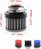 4 Pack ID I inch Air Intake Filter - Image 3