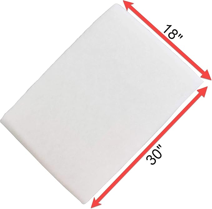 Penn-PLAX Poly Fiber Aquarium Filter Media Pad – Easy to Cut into Any Size Your - Image 2