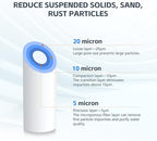 BLUERISE 5 Micron 10" x 2.5" Water Filter Replacement Whole House Sediment Home - Image 5