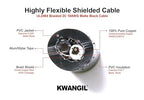 2C 18AWG AMSB Shielded Cable Wire - Image 2
