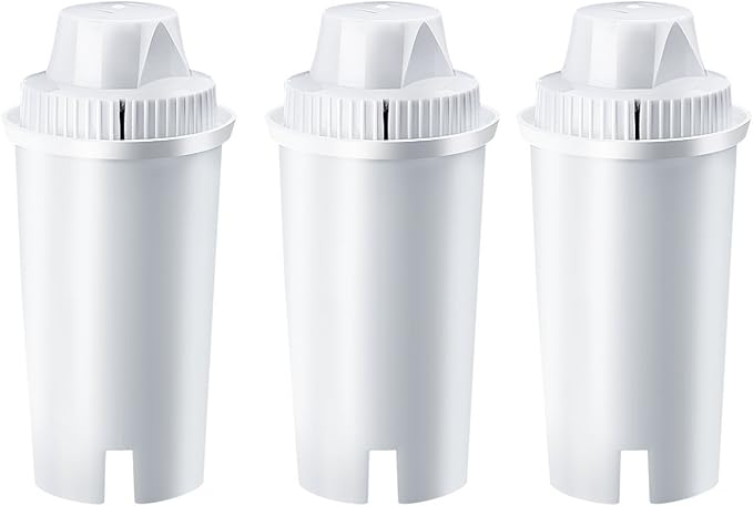 3 Pack Drop In Brita Style Alkaline Water Filter Replacement 7 Stage Mineral - Image 2