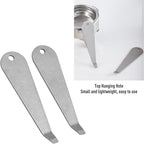 AUNMAS 3pcs Portafilter Basket Pry Removal Tool, Stainless Steel Ergonomic - Image 6