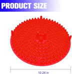 2PCS Car Wash Bucket Grit Trap Insert, 10.2" Vehicle Detailing Washing Filters - Image 2