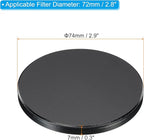 PATIKIL 72mm Lens Cap, Camera Lens Cap Cover Universal Front Metal Lens Filter - Image 2