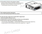 AWO ET-RFL300 Replacement Projector Air Filter - Image 4