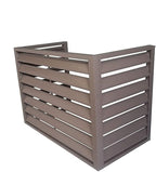 Freestanding Louvered Space Divider, outdoor garbage can enclosures, balcony by Unknown