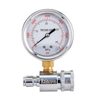 Pressure Washer Gauge, 6000 PSI, 3/8 Inch Quick Connect, Pressure Gauge by Raincovo