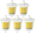 5 Pack 3/8" Universal Fuel Filters, Inline Gas Fuel Line - Image 5