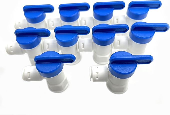 10pcs 1/4 inch FNPT to 1/4" Tank Ball Valve - Image 2