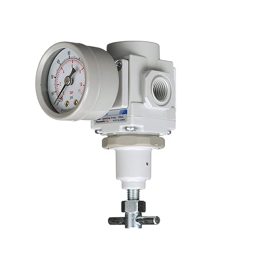 PneumaticPlus SAR200T-N02BG Compressed Air Pressure Regulator 1/4" NPT - Image 3