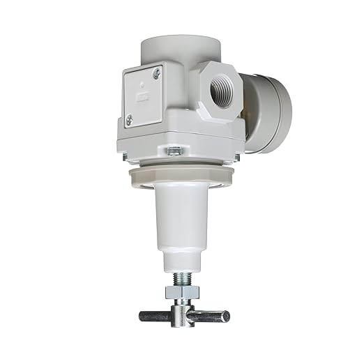 PneumaticPlus SAR300T-N03BG Air Pressure Regulator 3/8" NPT, Gauge & Bracket - Image 6