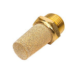 Beduan 10 Pcs Pneumatic Brass Exhaust Muffler Filter, 3/8" Male Thread Hex - Image 5