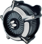 Air Filter Intake Motorcycle Turbine Cleaner Kit Cnc Cut Chrome - Image 8