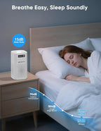 Air Purifiers for Bedroom, DAYETTE H13 True HEPA Air Filter Purifier for Small - Image 7