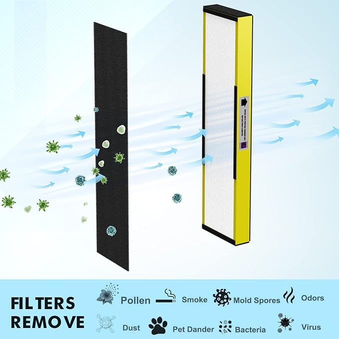 6-Pack True FLT5000 FLT5250PT FLT5111 Replacement Filter C, Compatible - Image 5
