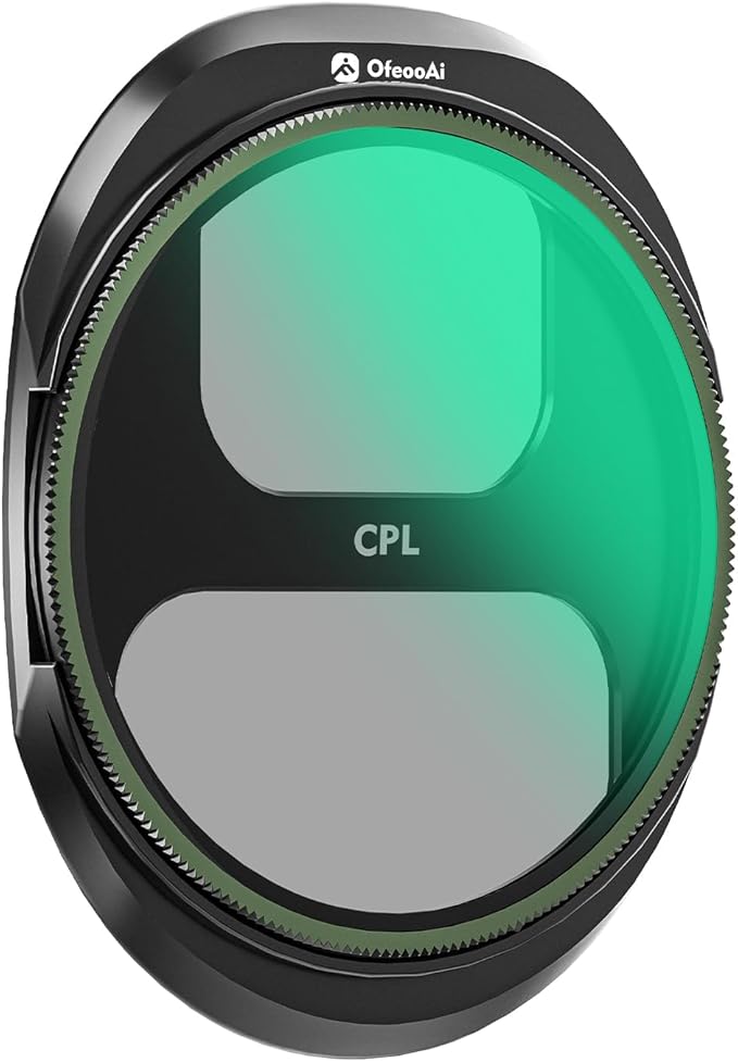 CPL Filter for DJI Mavic 4 Pro, Circular Polarizer Lens Eliminates Glare & by OfeooAi