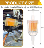 2PCS Gas Inline Fuel Filters - Image 2