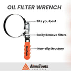 3005 Automotive Universal Oil Filter Swivel Removal Wrench - Image 2