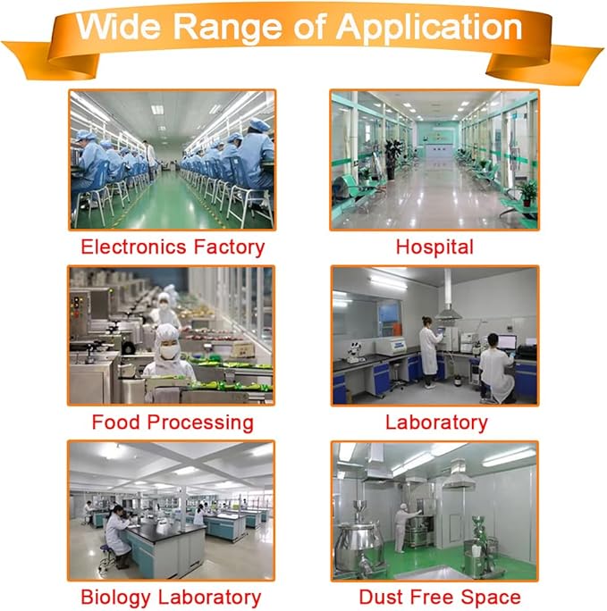 INTBUYING Air Flow Clean Bench Vertical Laminar Flow Hood Dust Free Room - Image 8