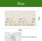 Fluorescent Light Covers for Ceiling Lights Spring Poppy Floral Magnetic Light - Image 7