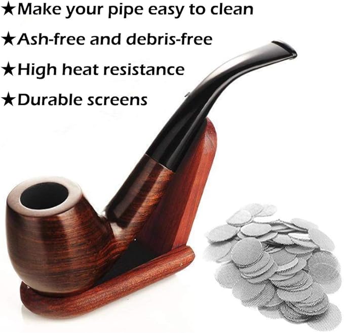 210pcs Stainless Steel Pipe Filters, 12.7mm Smoking Screens Pipe - Image 4