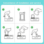 Sinks-Mounted faucetfilterefficientwaterpurificationsystemeffectivelyremovesunpl - Image 8