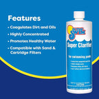 In The Swim Super Clarifier – Fast-Acting, Highly Concentrated Pool Water - Image 3