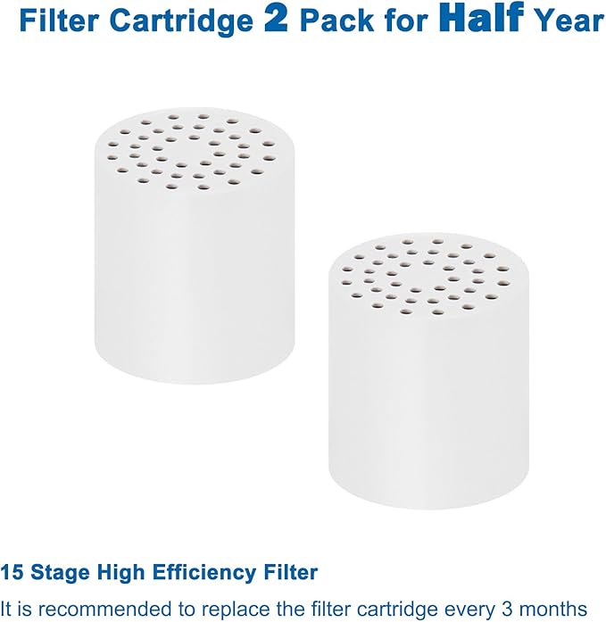 NearMoon 15 - Stage Replacement Cartridge Universal High Output Shower Filter - Image 2