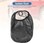 Universal Air Filter Cover, Air Filter Protective Cover Black Car Cold Air - Image 4