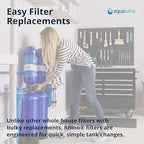 Aquasana Whole House Well Water Filter | 500, 000 Gallons | UV, Carbon & KDF | - Image 8
