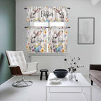 Happy Easter Kitchen Curtains Set 3 Piece - Image 8