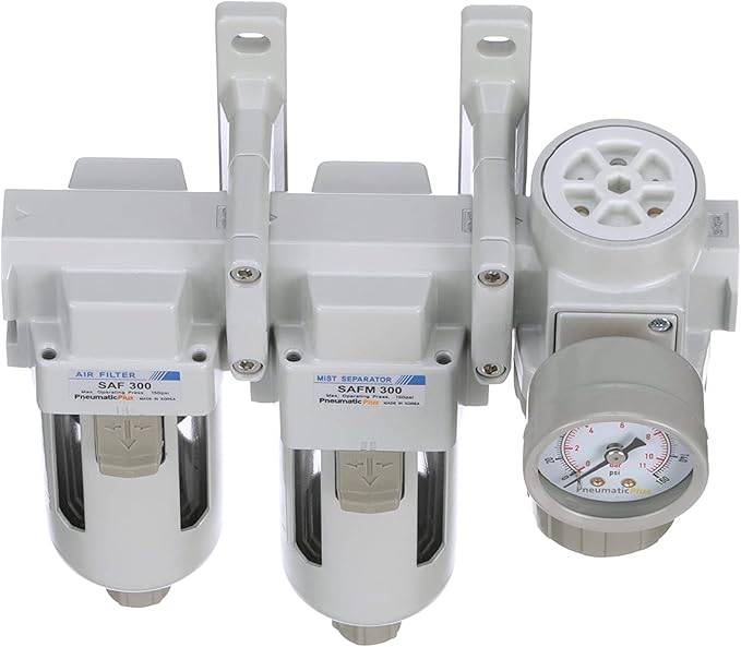 PneumaticPlus SAU330-N03G Three Stage Compressed Air Drying System - Image 5