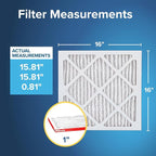 Filtrete 16x16x1 AC Furnace Air Filter, MERV 11, MPR 1000, Micro Allergen - Image 2