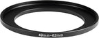 49-62mm Metal Step-Up Ring Adapter Compatible - Image 2