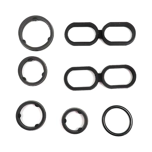 Engine Oil Filter Housing O Ring Seal Kit 68191356AA Replacement - Image 6
