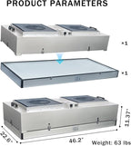 HEPA H14-Filter Laminar Flow Hood Updated FanFilter Unit（Include HEPA - Image 6