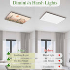 Fluorescent Light Covers for Ceiling Lights Cactus Desert Magnetic Light - Image 5