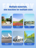 Electric Road Sweeper, Industrial Plant Sweeper, Heavy-Duty Floor Cleaner - Image 3