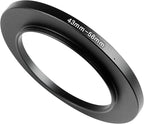 43-58mm Metal Step-Up Ring Adapter Compatible by Unknown