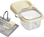 Sink Filter Basket, Efficient Drainage Design, Suction Cup Sink Rack, Kitchen - Image 5