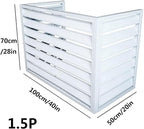 Aluminum Outdoor Condenser Protective Cover, freestanding Enclosure to Cover - Image 2