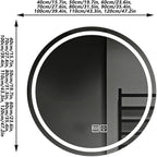 Wall Mirror for Bathroom, Wall Mounted Multifunction Bathroom Vanity Mirror - Image 2