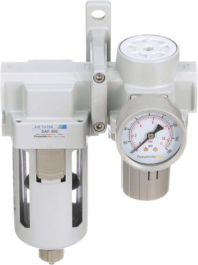 PneumaticPlus SAU420-N06G Compressed Air Filter Regulator Combo 3/4" NPT - Image 6