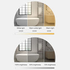 Led Mirror for Bathroom, Bathroom Mirrors for Vanity, Shatter-Proof, - Image 4