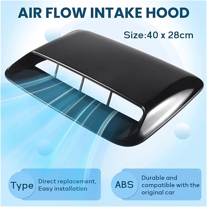 Car Universal Hood Vent Air Outlet Cover Compatible - Image 5