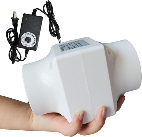 12V 3 Inch Inline Duct Fan Ventilation Exhaust Booster 32cfm Air Cooling Vent by Unknown